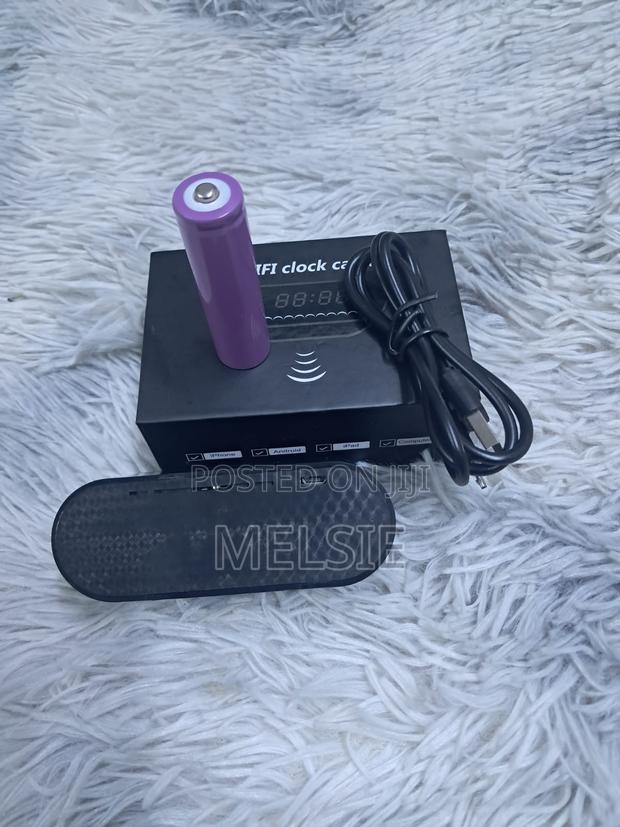 Mini Hidden Camera Alarm Clock – Hd Recording With Lookcam Control