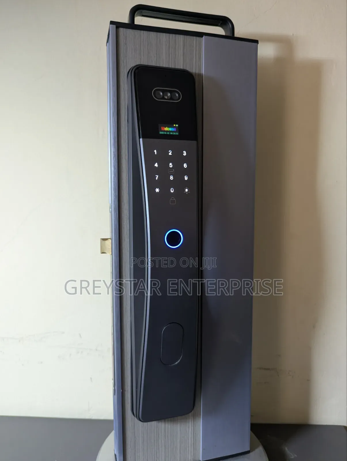 Smart Lock Facial Recognition Fingerprint Password Face Unlock Locks