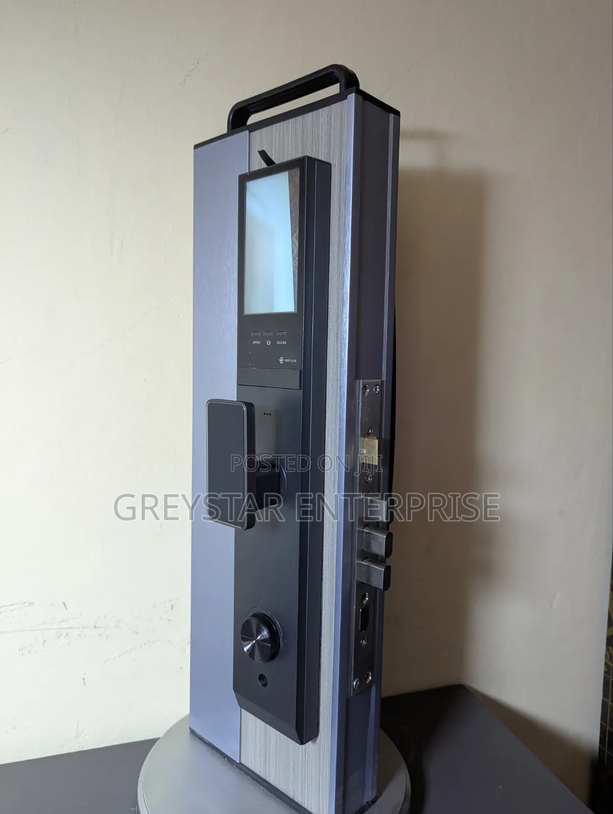 Facial Recognition Camera Smart Lock With Screen Face Unlock