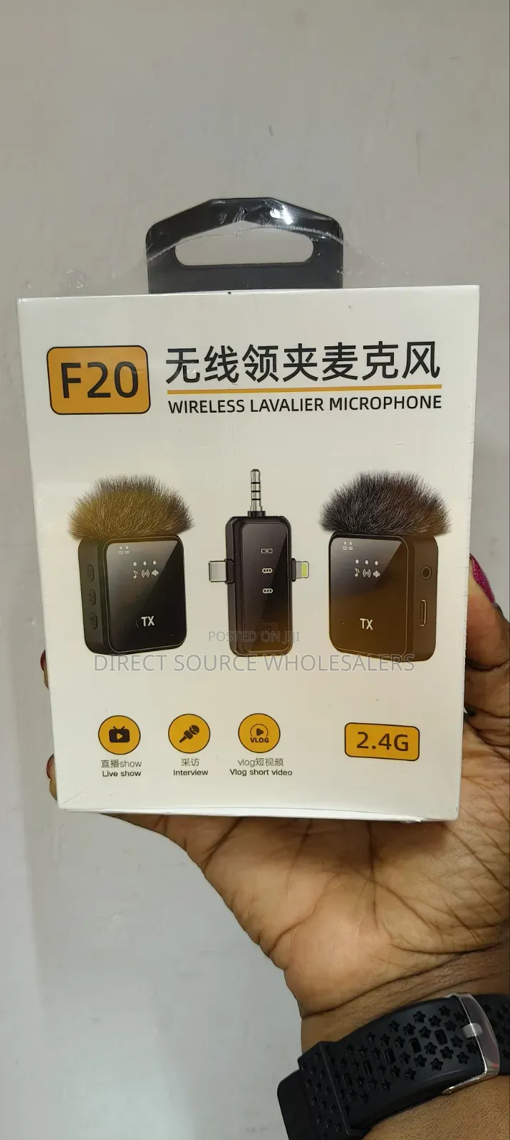 F-20 Wireless Microphone – Crystal Clear Sound