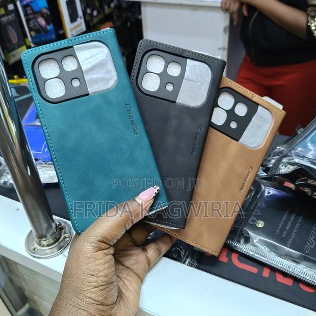 Infinix Note Edge Caseme Leather Flip Case With Card Pockets - thumbnail 2