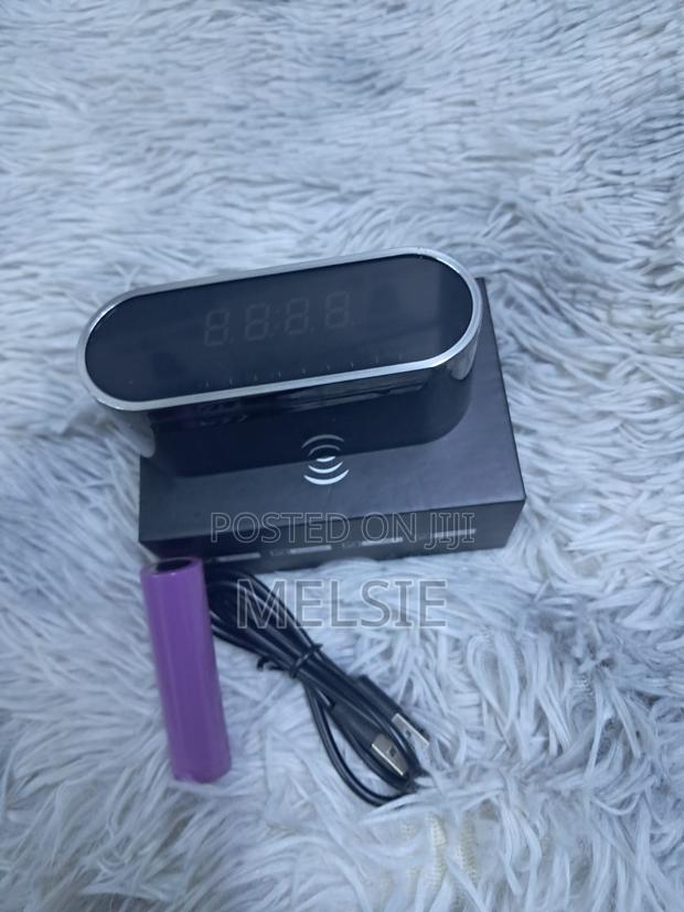 Hd Spy Camera Alarm Clock – Wireless Security With Motion Detection
