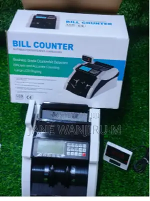 Bank Grade Note Counter - LCD Screen + Client Display