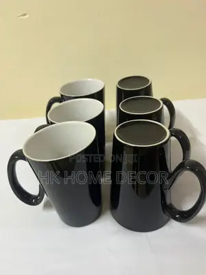 Black Cups Set