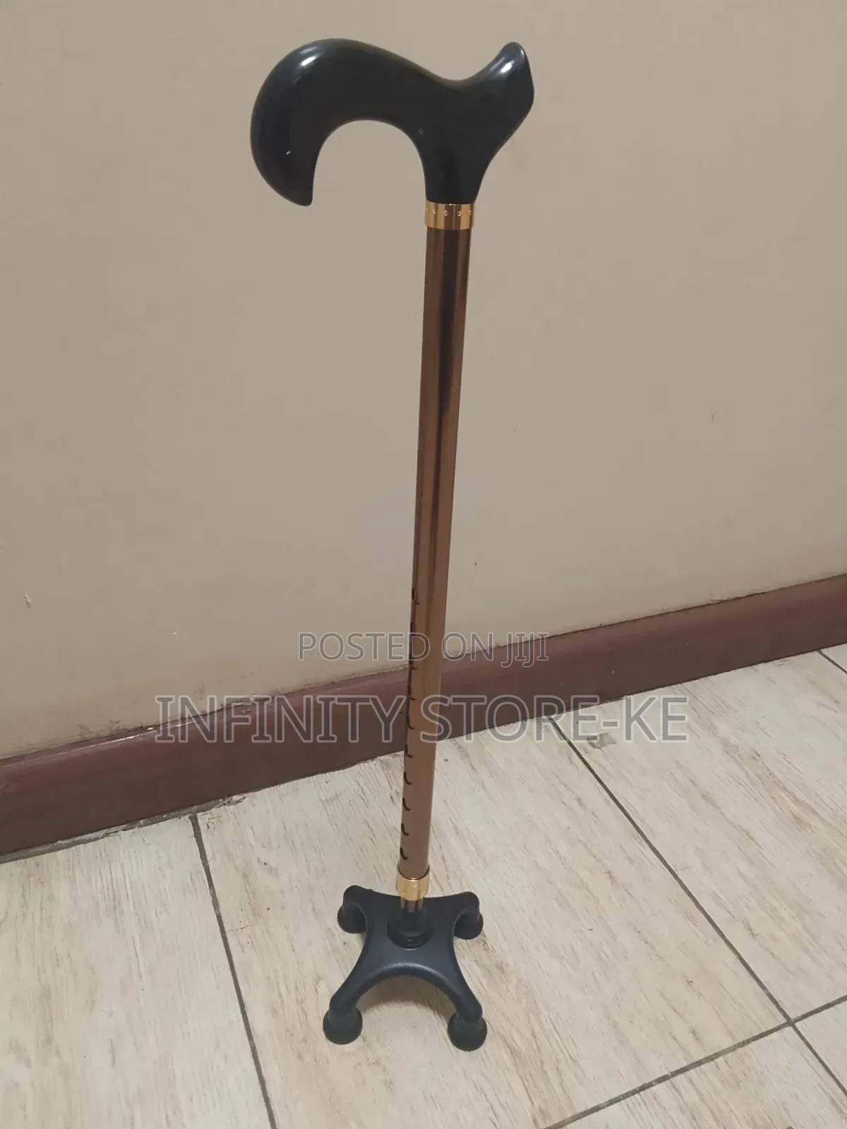 Adjustable Quard Walking Stick/Tripod