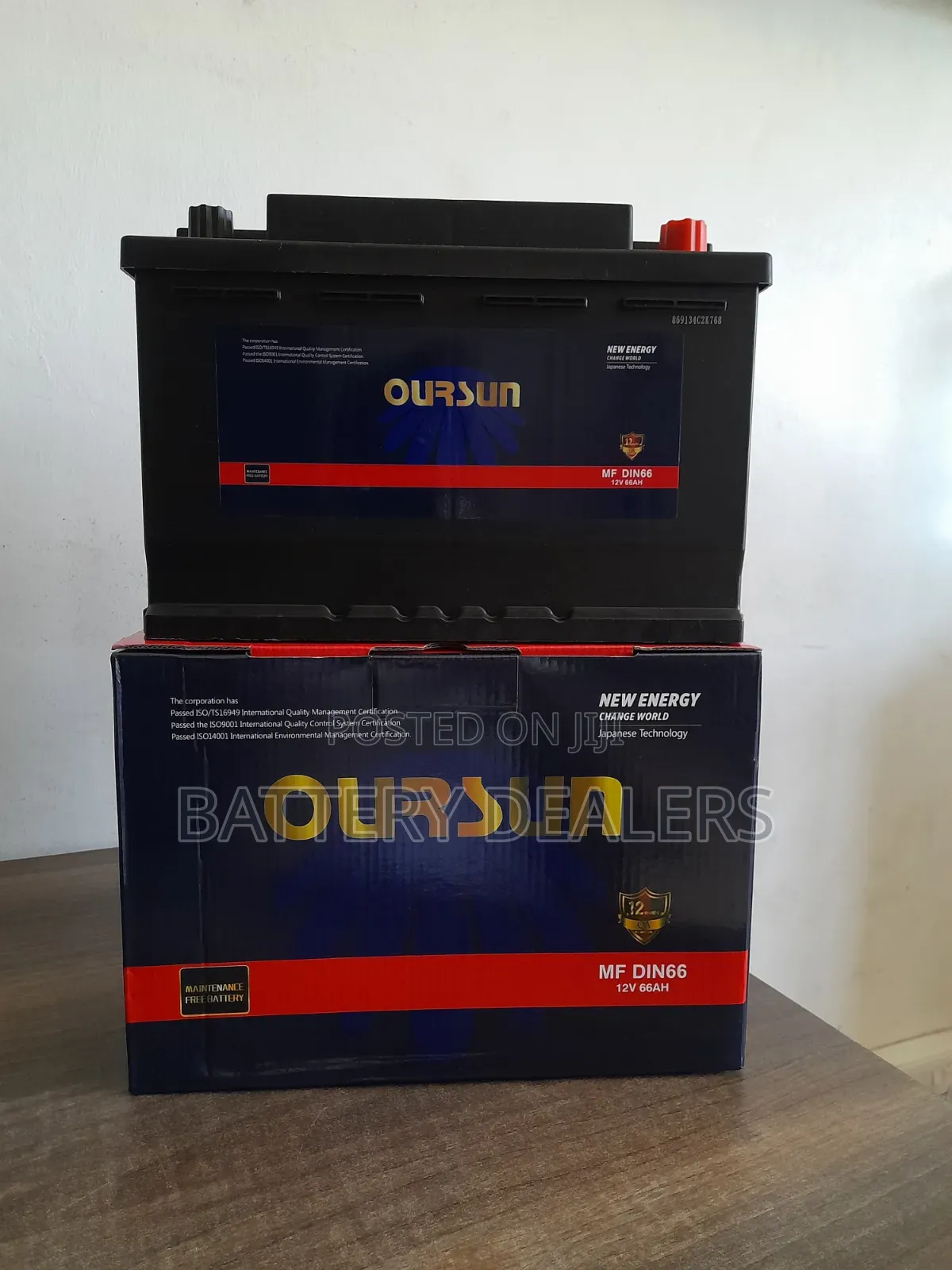 Din 66 Ourson Car Battery