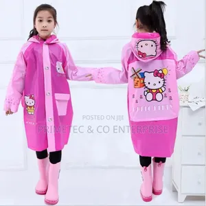 Kids Cartoon Themed Raincoats