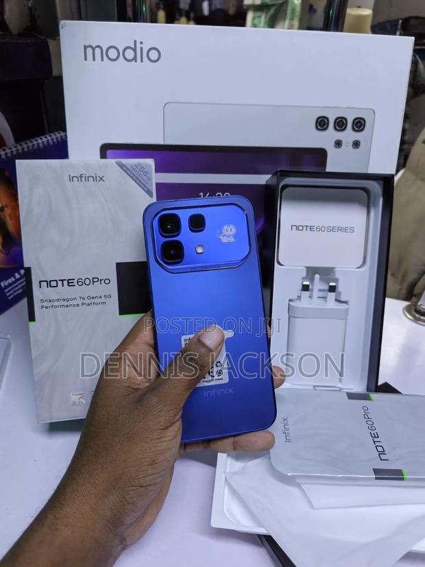 New Infinix Note 60 Pro 256 GB Blue