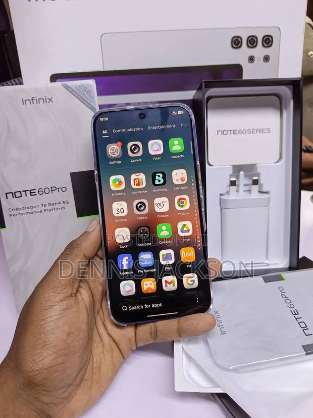 New Infinix Note 60 Pro 256 GB Blue - thumbnail 2