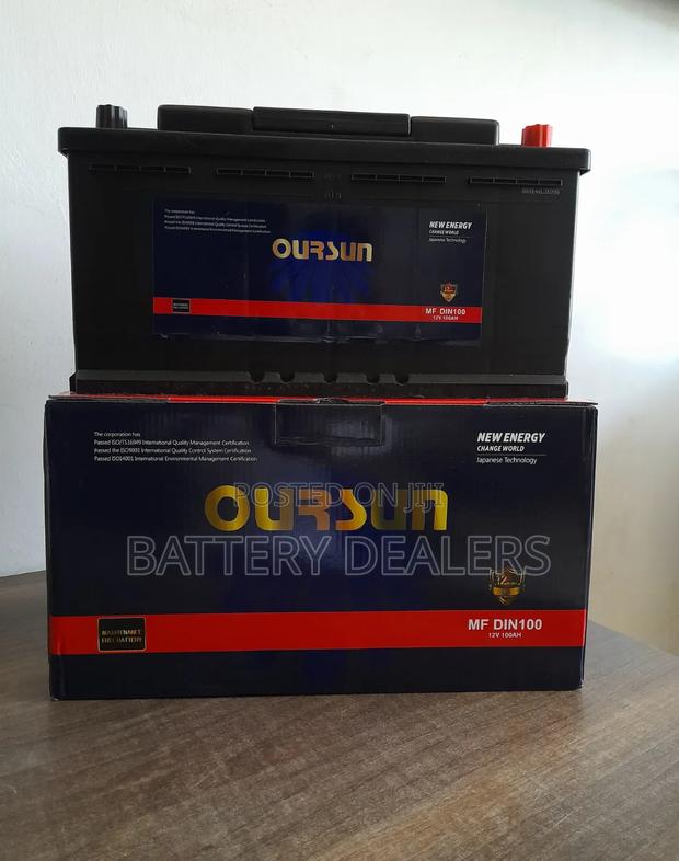 Din 100 Normal Ourson Car Battery