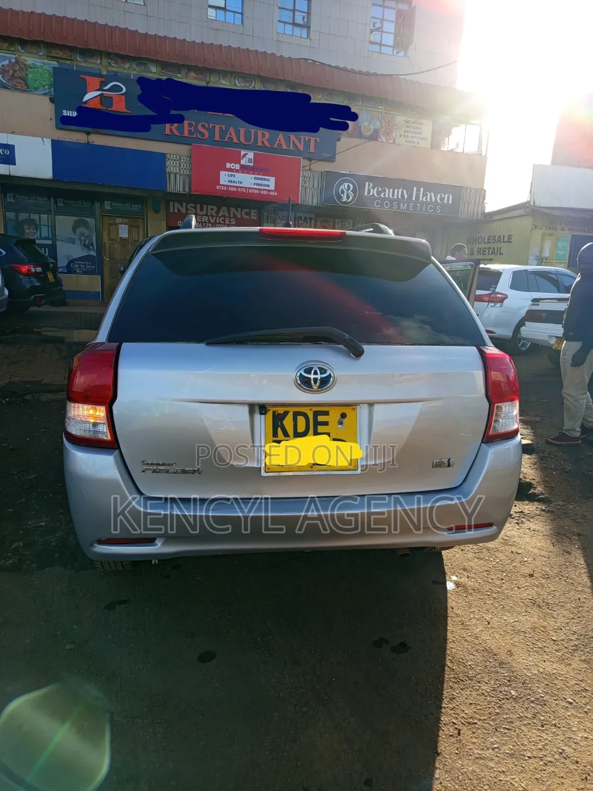 Toyota Corolla Fielder 2014 Silver