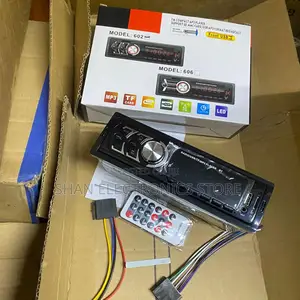 606 Mp3 Car Radio 1 Din Stereo Fm Audio Player With Usb/Sd Support