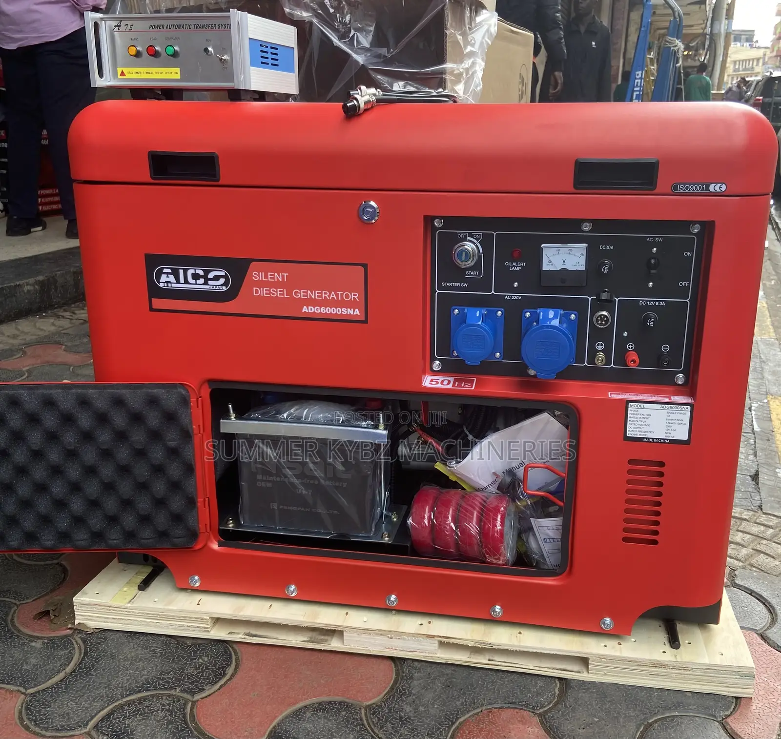 Aico Silent Diesel Generator 15kva With Ats