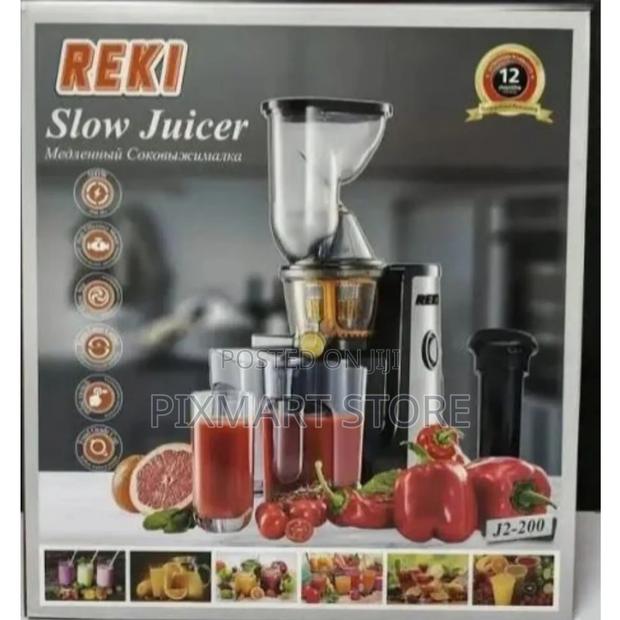 Reki 500w Slow Juicer – Powerful Cold Press Extractor