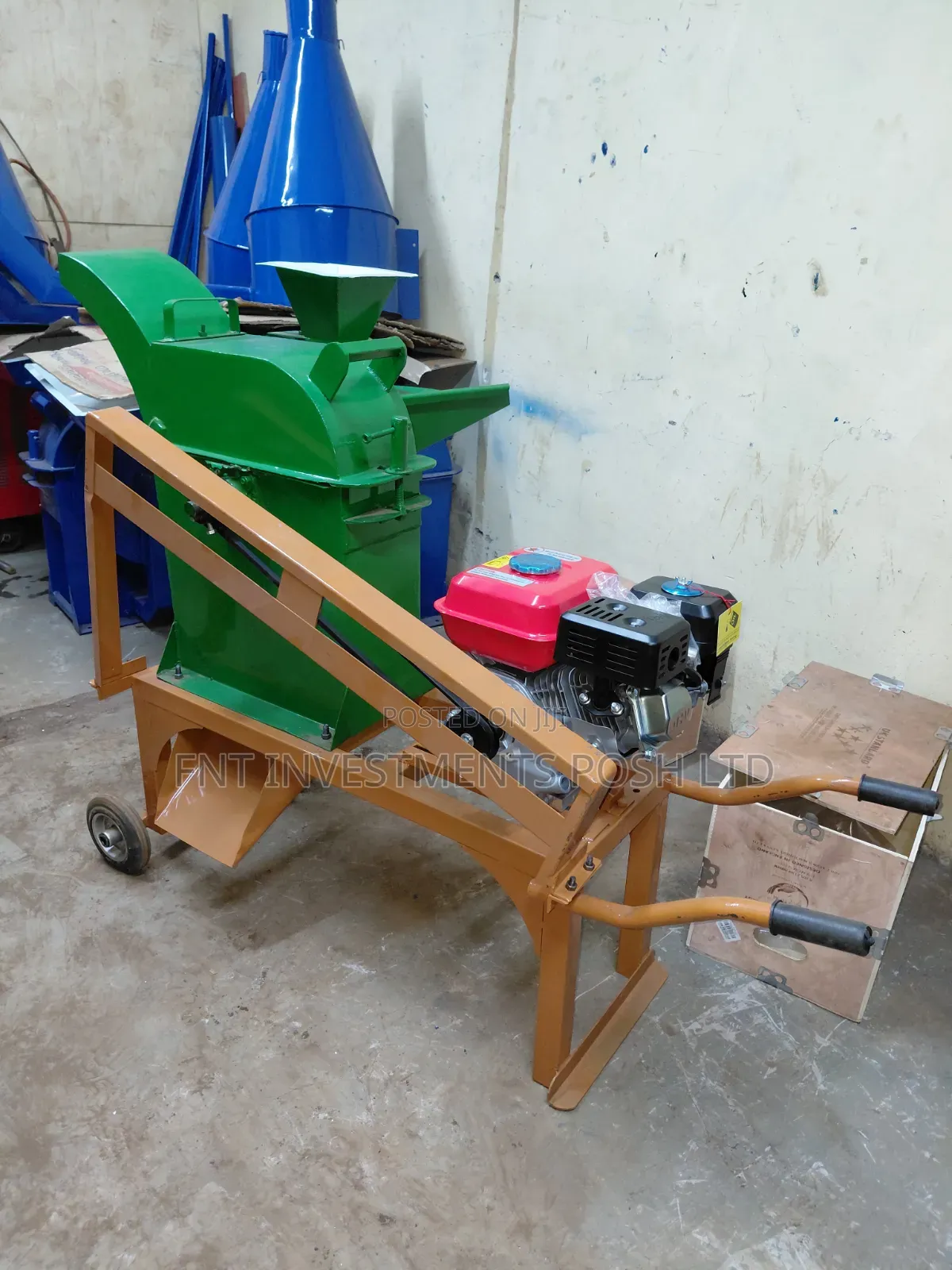 Petrol Silage Chopper for More Milk
