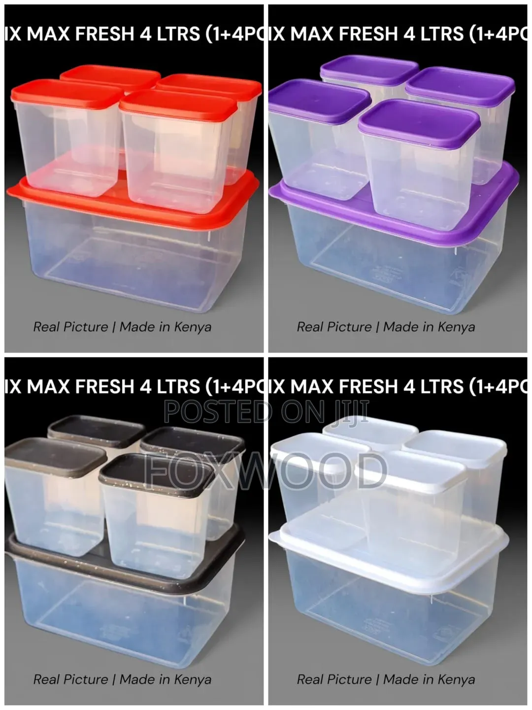 Adix Max Fresh 5pcs Container Set