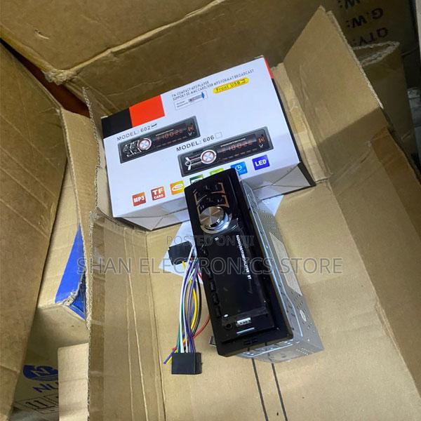 606 Car Mp3 Stereo Audio Player 1 Din With Usb Flash Sd Support