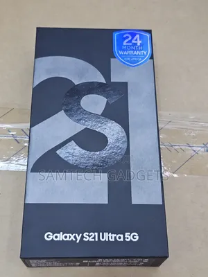 New Samsung Galaxy S21 Ultra 5G 256 GB Silver