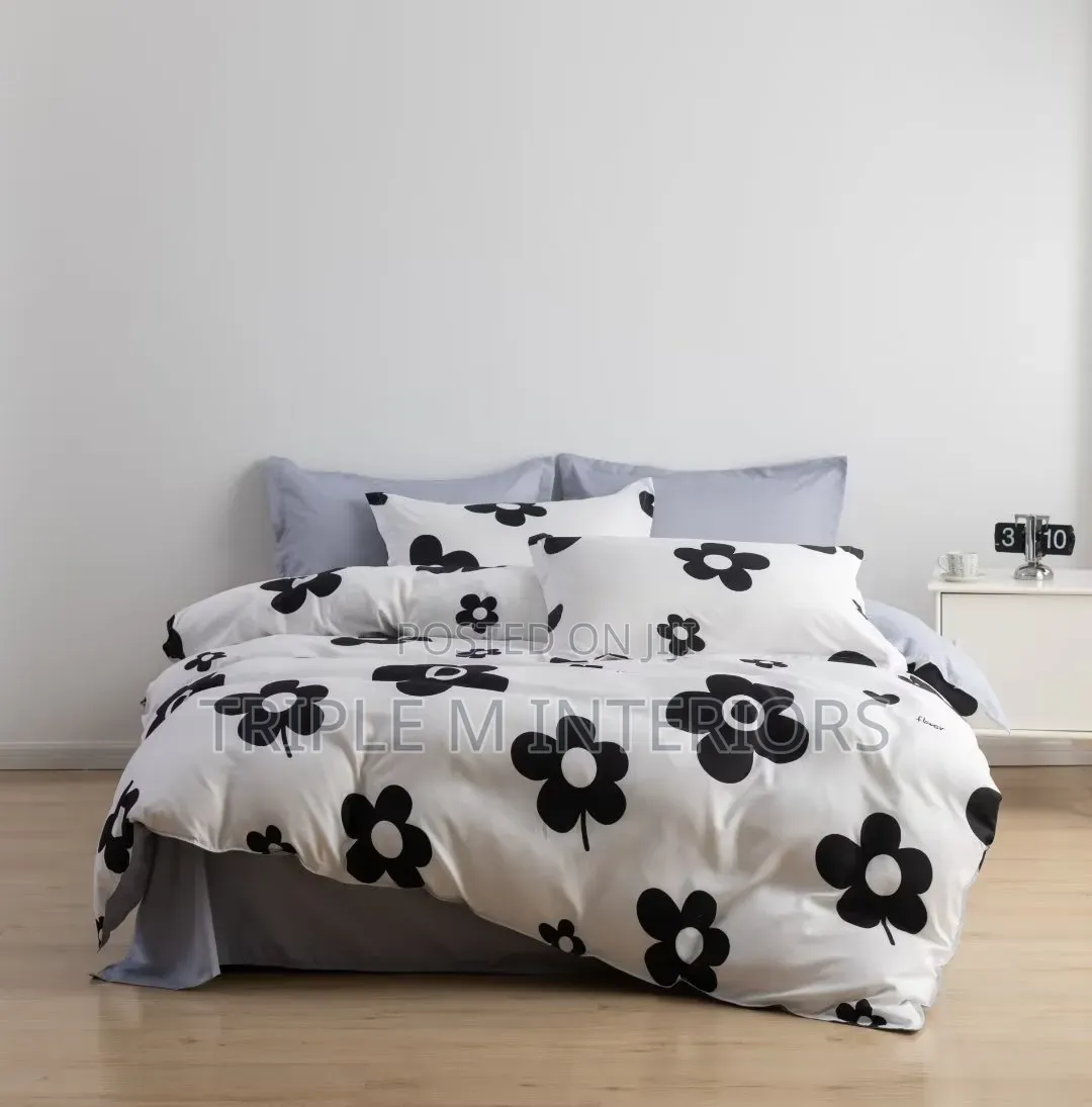 Nordic Luxe Cotton Microfiber Duvet Set