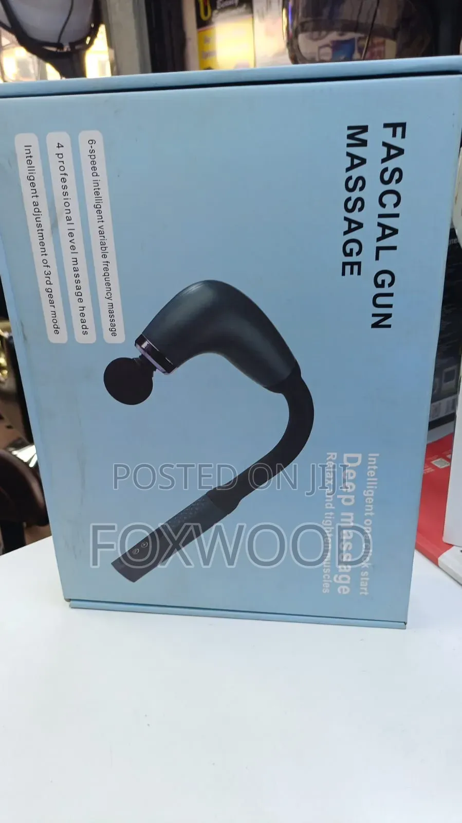 Fascial Gun Massager Handle And Elbow 3 Modes And 6 Gears