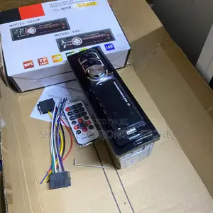 606 1 Din Mp3 Car Audio System With Usb, Sd, and Fm Tuner