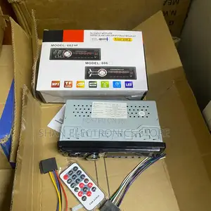 606 Mp3 Car Radio 1 Din Stereo System With High-Quality Sound Output