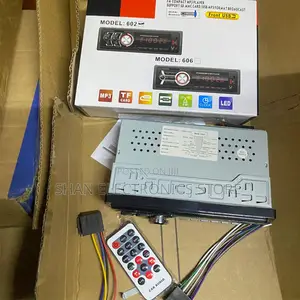 606 1 Din Car Mp3 Stereo Player With Usb, Sd Fm Entertainment System