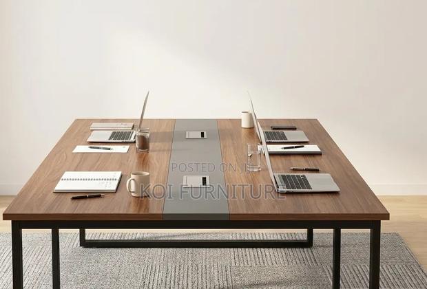Boardroom Table; Generous 8 to 10 Seaters Team Work Boadroom Table - thumbnail 4