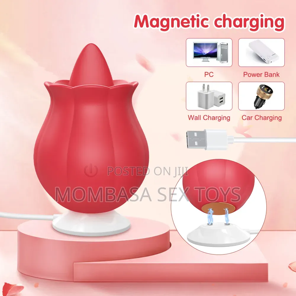 Rose Licking Tongue Vibrator