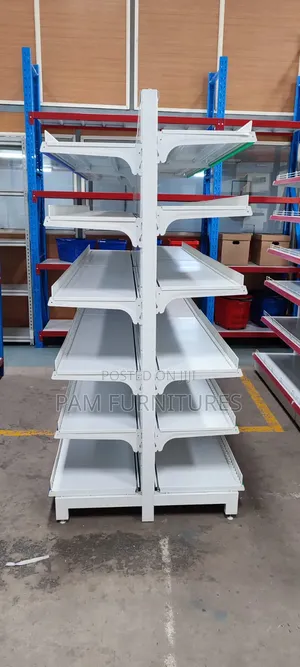 Supermarket Double Shelves