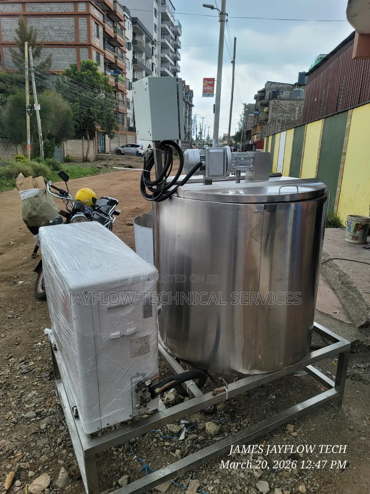400 Litres Milk Cooling Tank – Reliable Dairy Solution