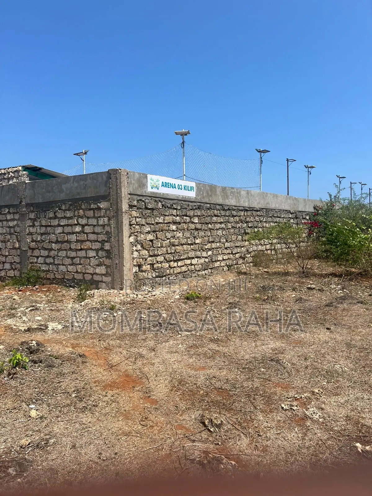 3rd Row Beach Plots for Sale Kilifi Bofa.