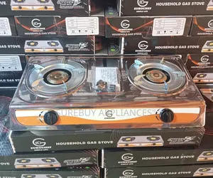 Eurochef 2 Burner Stainless Steel Gas Cooker – Table Top Auto Ignition