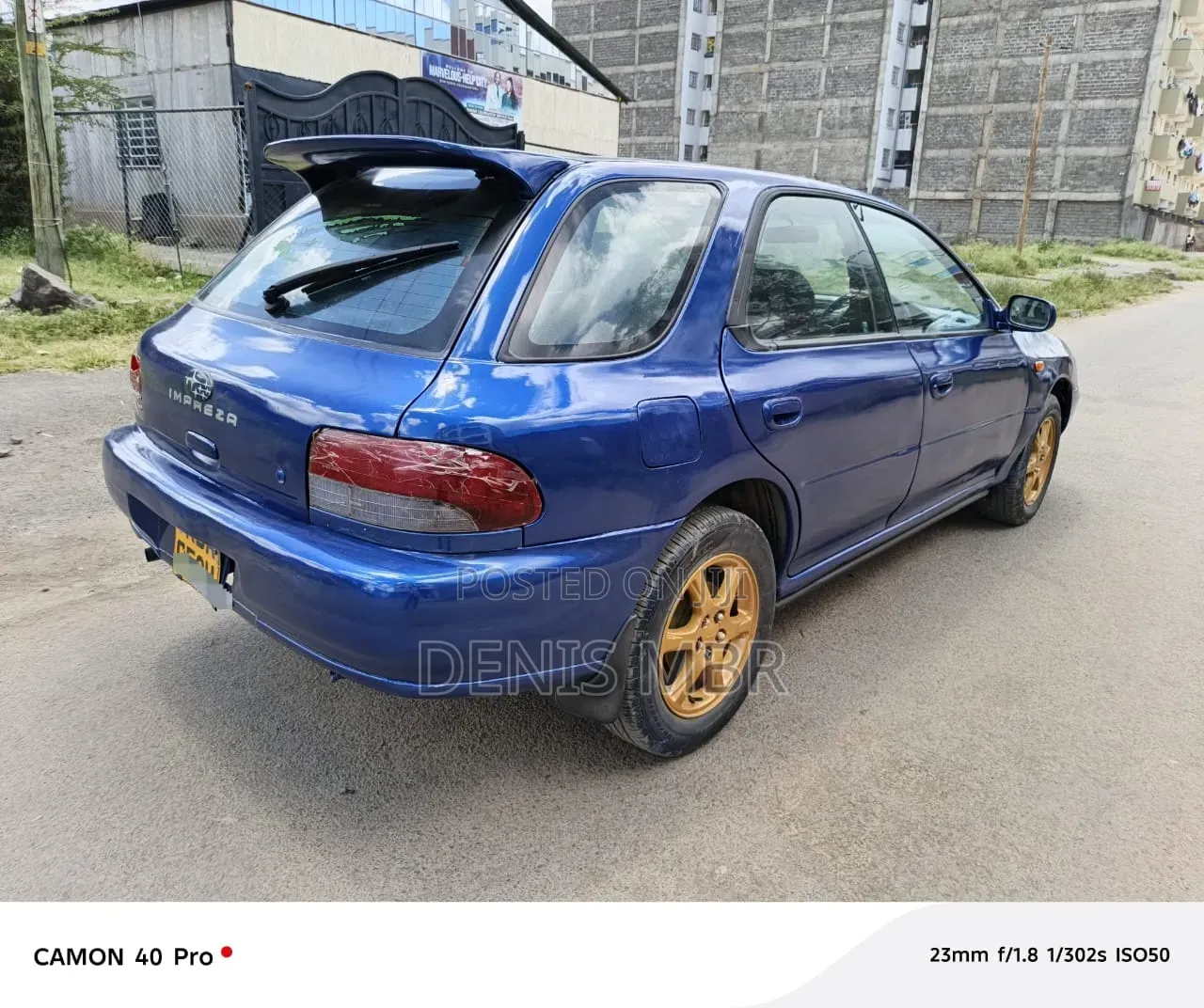 Subaru Impreza 2005 Blue
