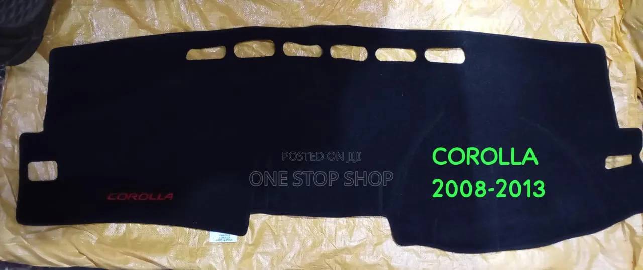 Corolla 2008-2013 Dashboard Cover Protect From Uv Damage and Hear