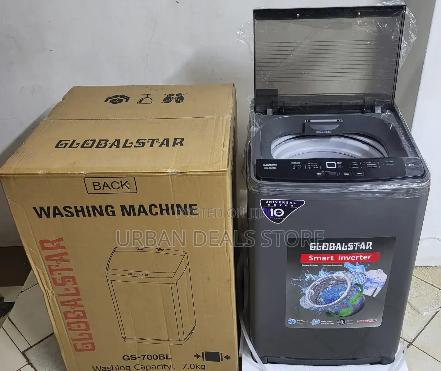 7kgs Globalstar Fully Automatic Washing Machine