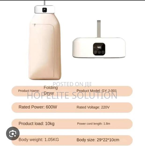 10kg 600w Clothes Drying Heater - thumbnail 6