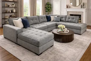 Lshape Spring Cushions Sofa