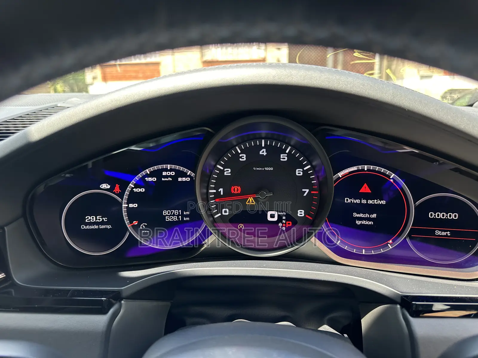 Porsche Cayenne Base AWD 2018 Blue