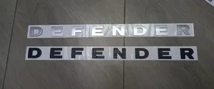 3d Abs Defender Letter Emblem Decal for Front Hood