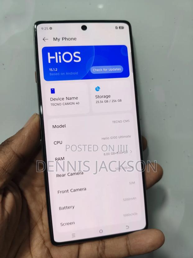 Tecno Camon 40 256 GB Gray - thumbnail 2