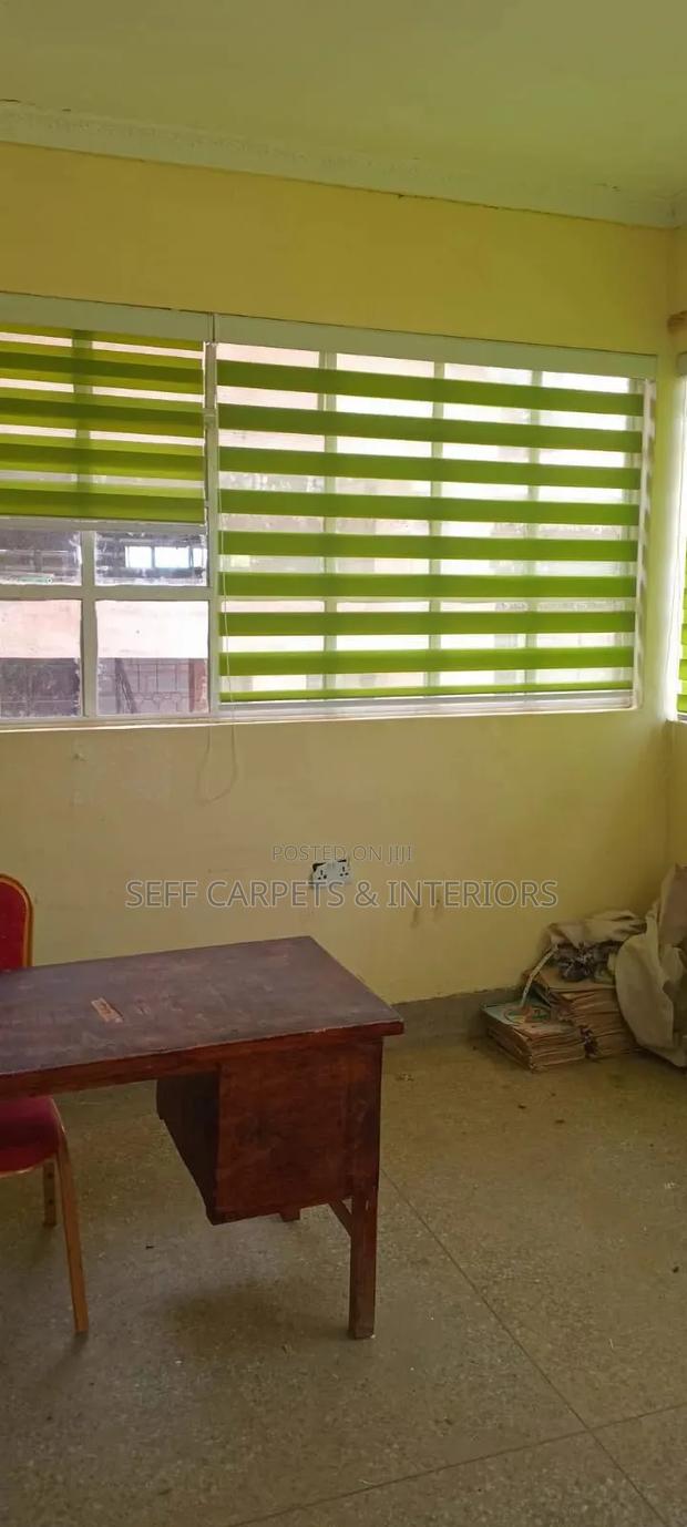 Elegant Green Zebra Blinds