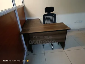 L Shaped Table and Chairs