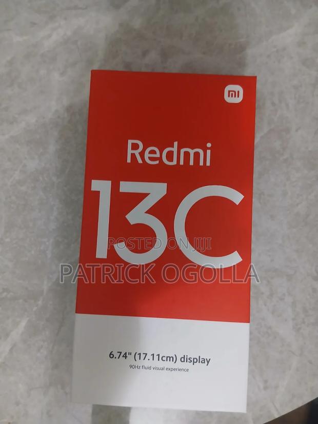New Xiaomi Redmi 13C 256 GB Black - thumbnail 2