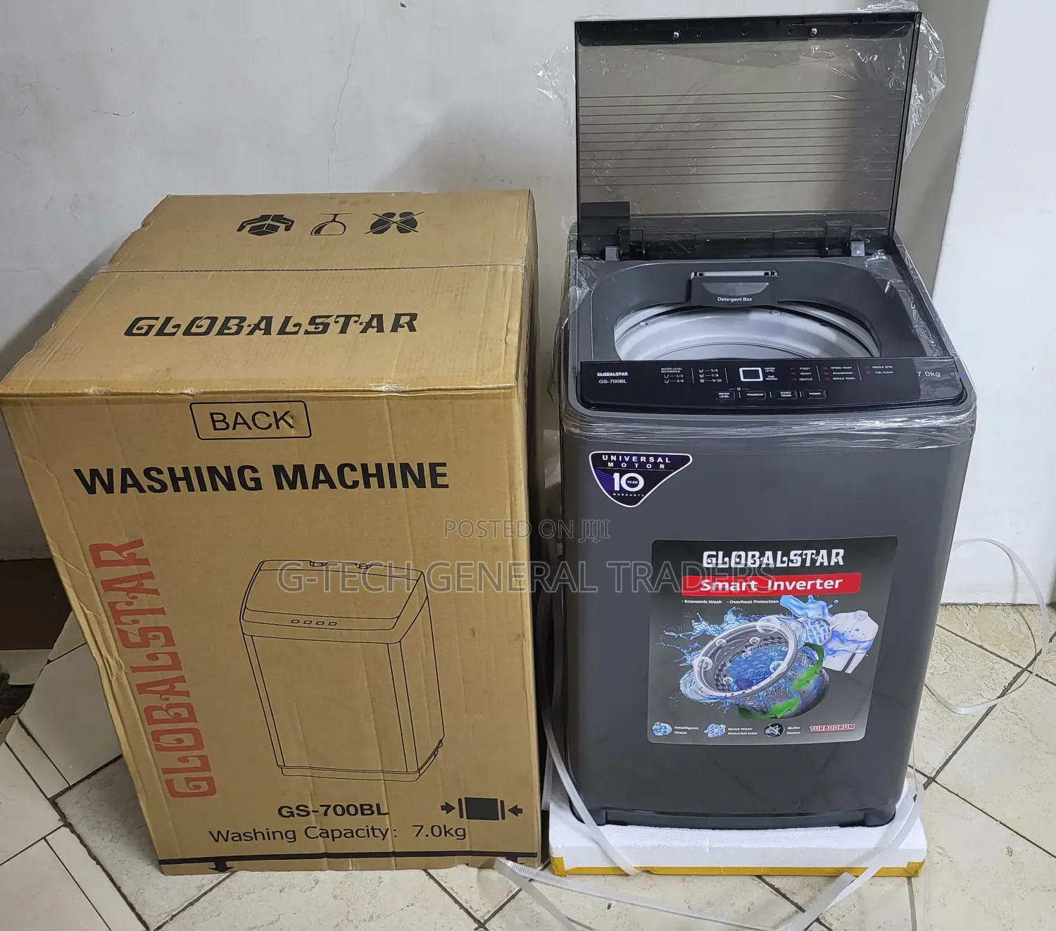 7kgs Globalstar Gs-700bt 
Fully Automatic Washing Machine