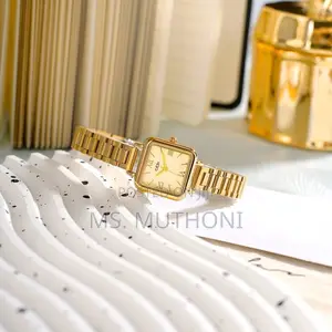 Gedi Luxury Square Dial Women's Quartz Wrist Watch 