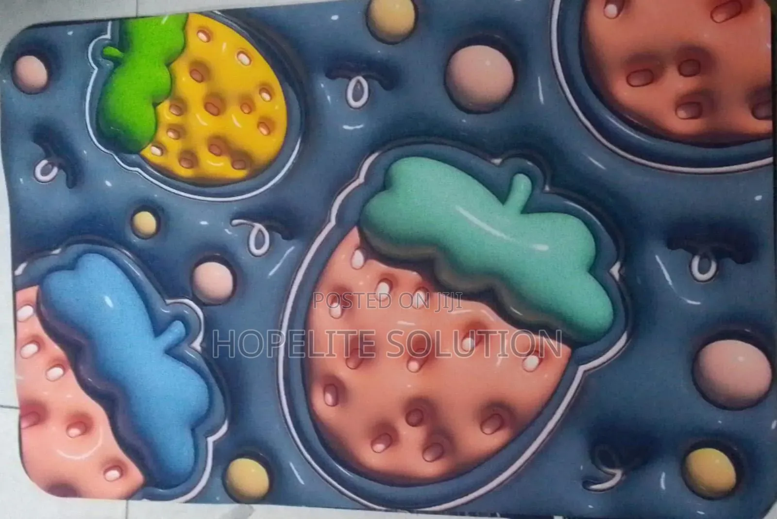 40x60 Anti Slip Rubber Base Shower Bath Bathroom Mat or Door Mat