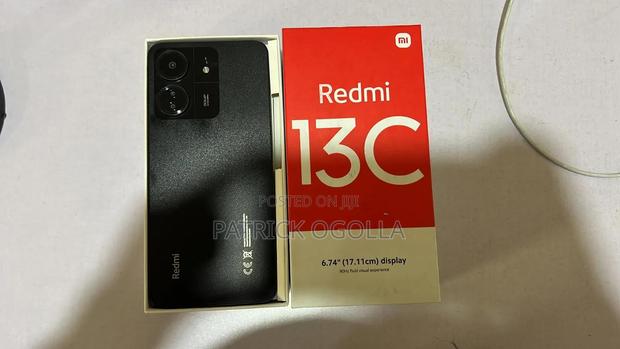New Xiaomi Redmi 13C 256 GB Black - thumbnail 4