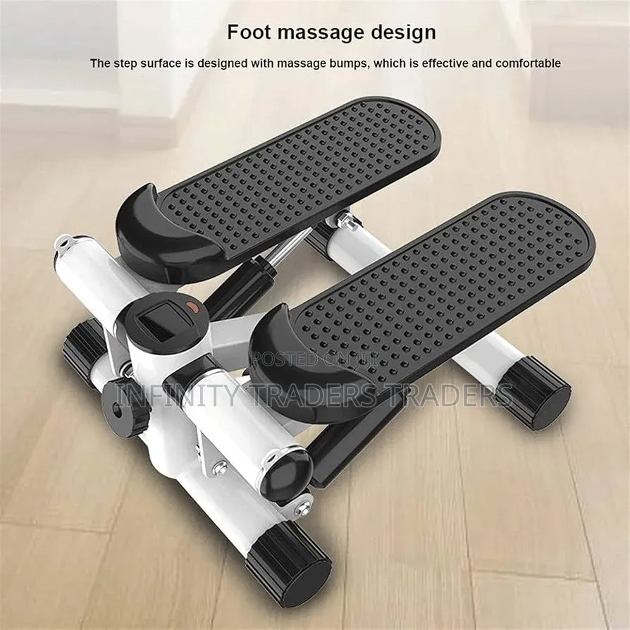 Mini Stepper With Resistance Bands