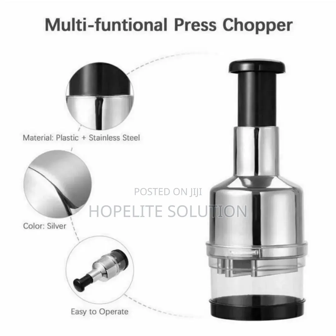 Hand Pressure Onion Chopper